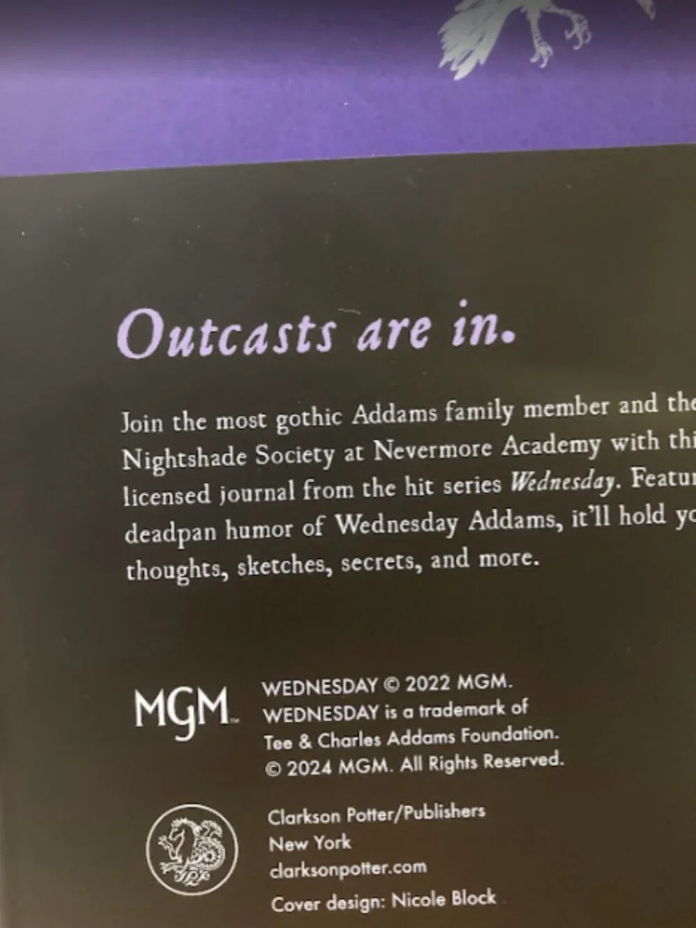 Wednesday Nightshade Society Journal